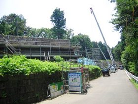 青葉城石垣工事